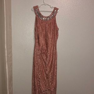 Formal / prom pink dress